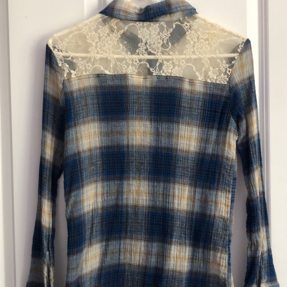 Mudd Western plaid shirt - Picture 4 of 5